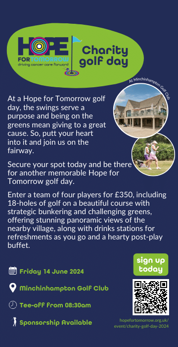 Hope for Tomorrow Cancer Charity Advert