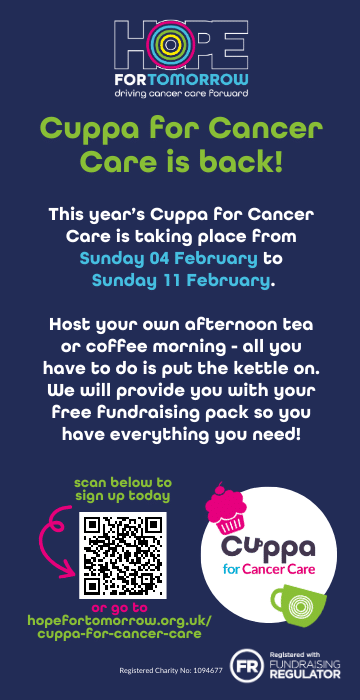 Hope for Tomorrow Cancer Charity Advert