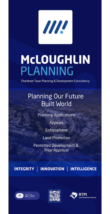 McLoughlin Planning Advert