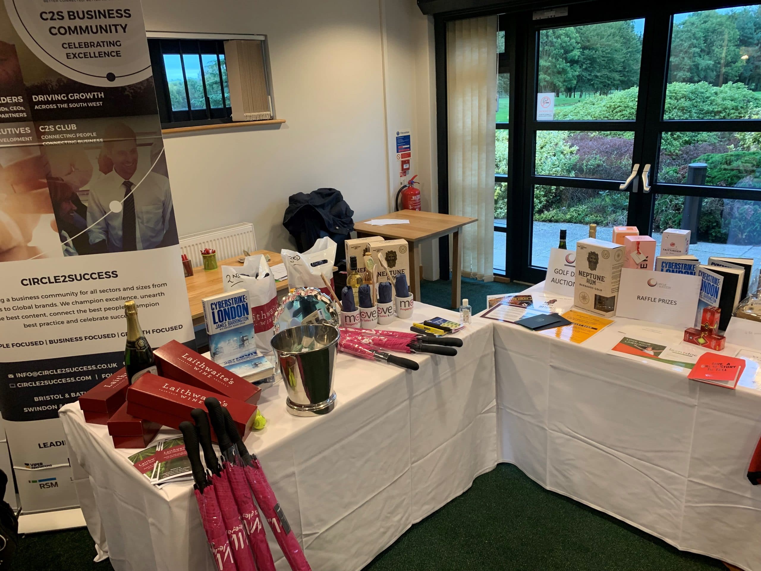C2S golf 14th October prize table
