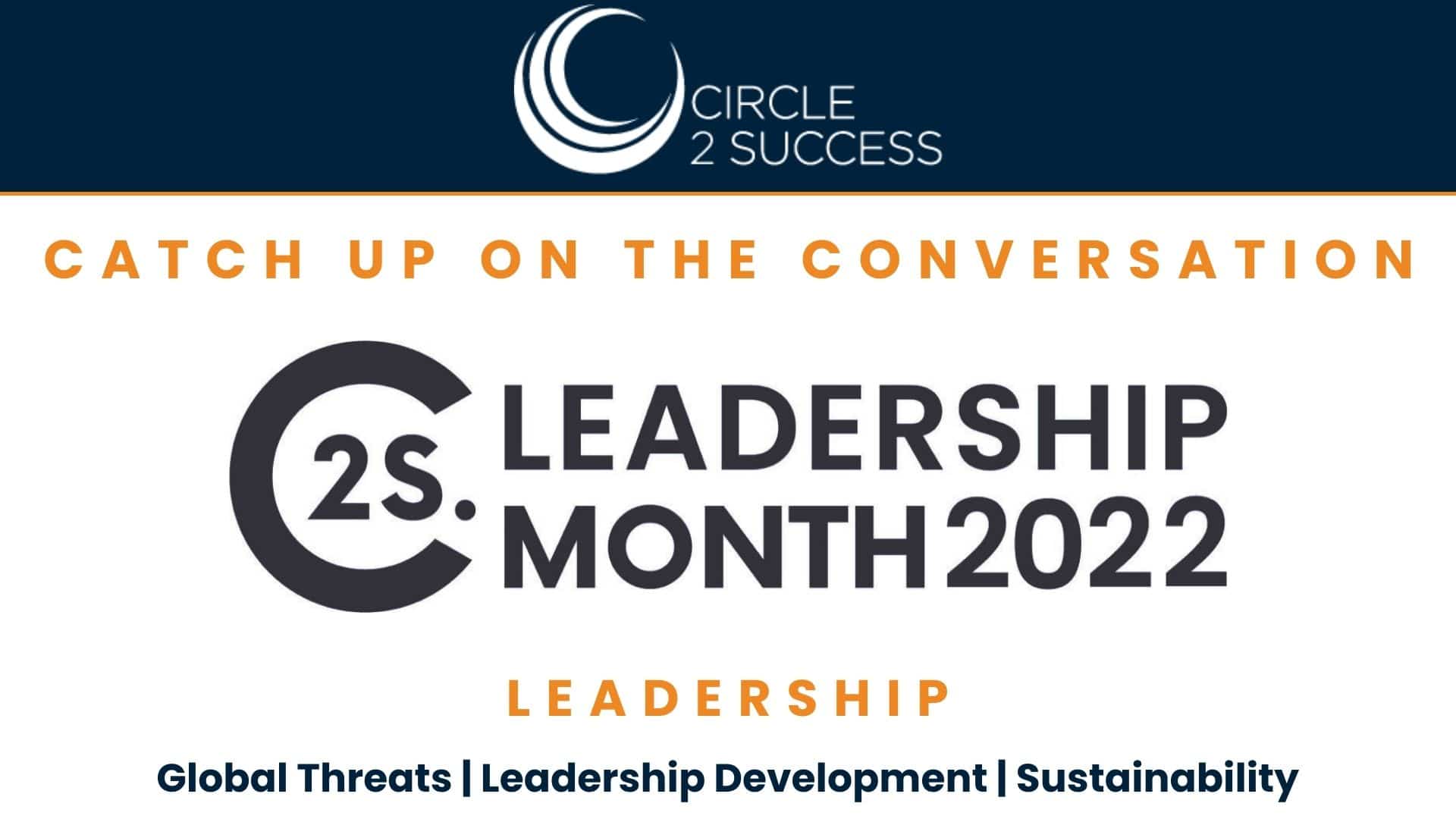 Leadership Month 2022 Leadership Week